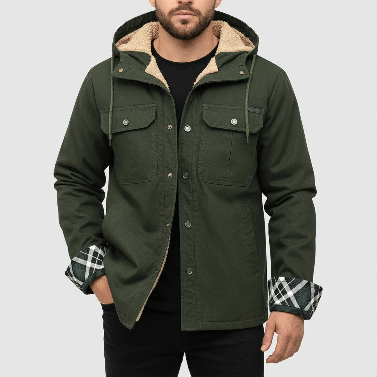 Camilla | Women's Sherpa-Lined Puffer Jacket with Windproof Hood