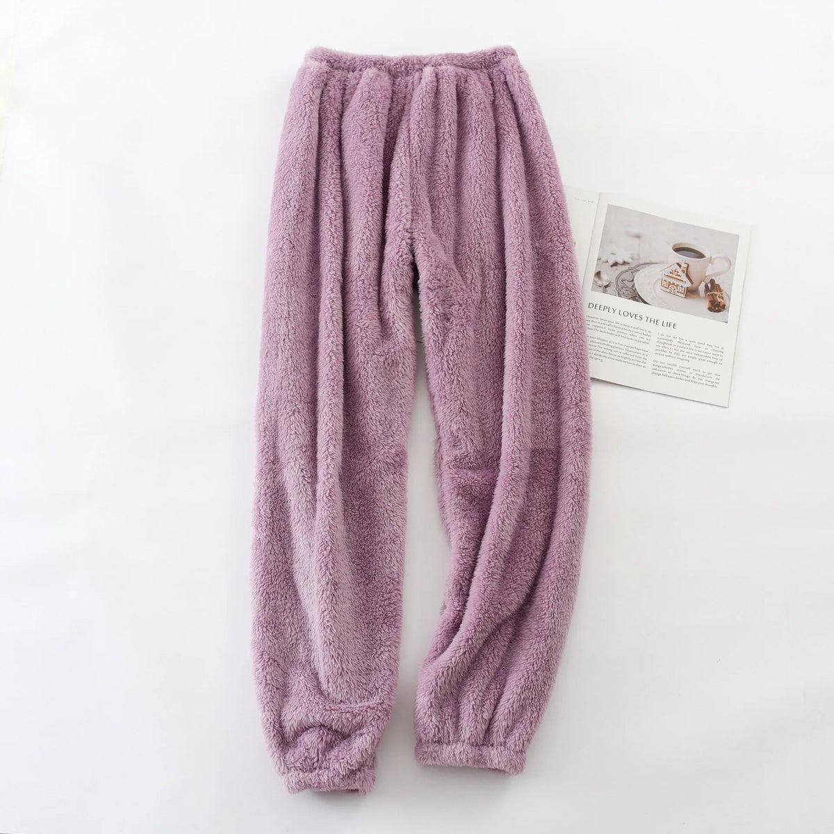 Lavinia-Henrietta | Women's Soft Fleece Straight-Leg Pants