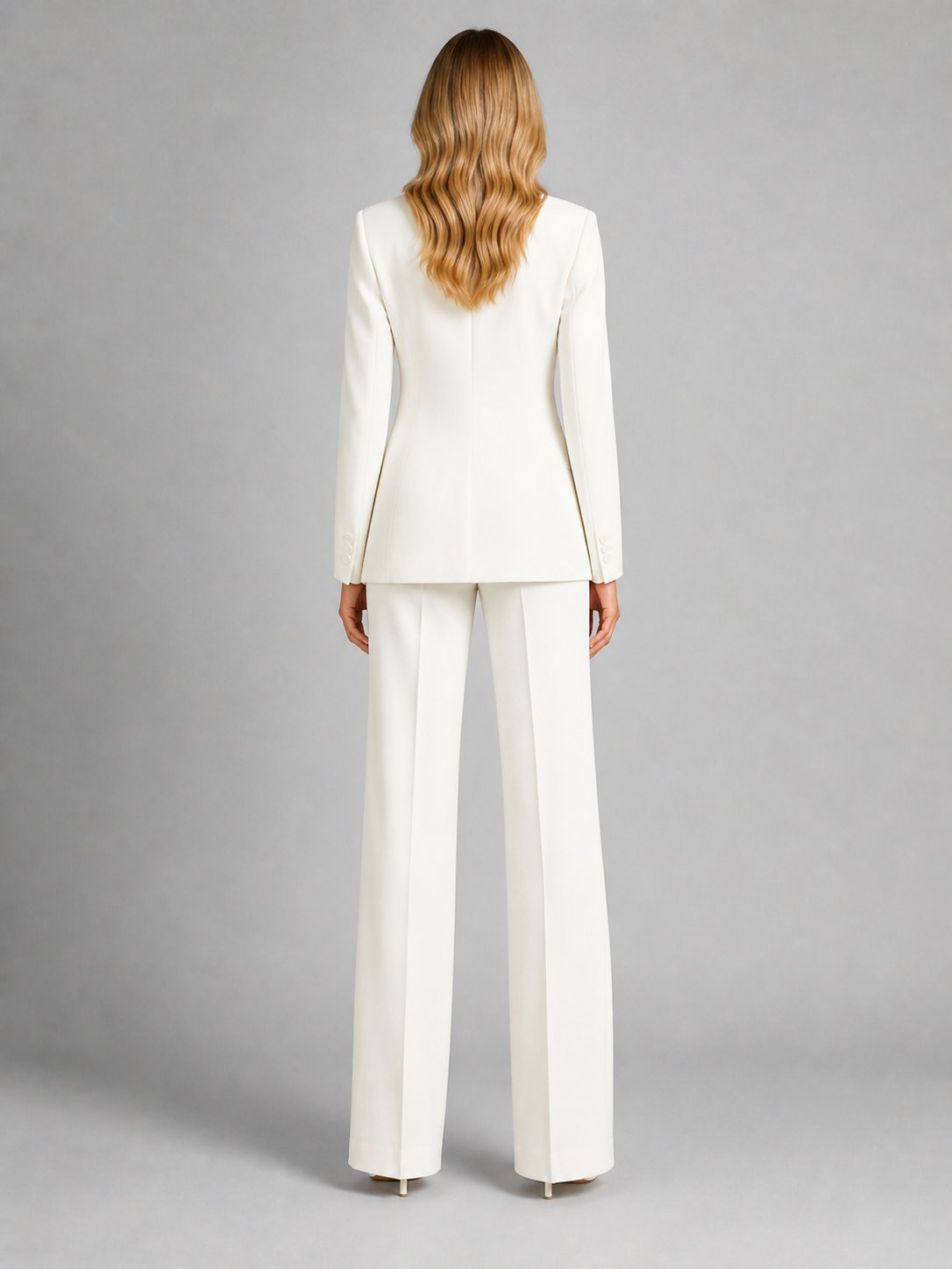 Odette-Paloma | Women's Tailored Blazer & Wide-Leg Trouser Set