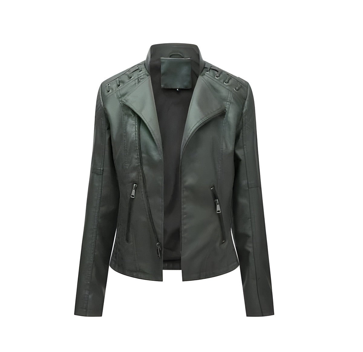 Rhea-Louisa | Women's Tailored Lambskin Leather Trench Coat