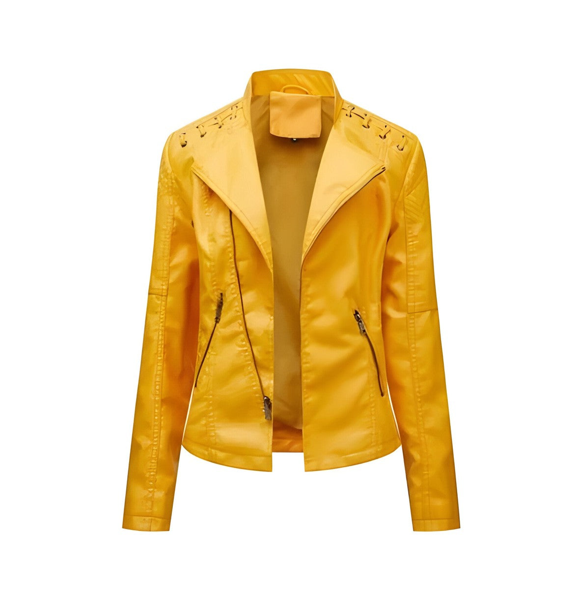 Rhea-Louisa | Women's Tailored Lambskin Leather Trench Coat