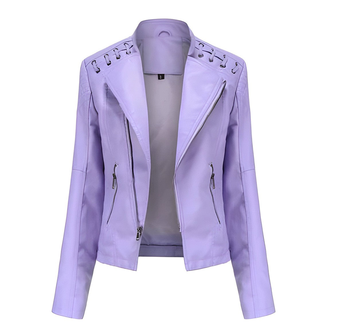 Rhea-Louisa | Women's Tailored Lambskin Leather Trench Coat