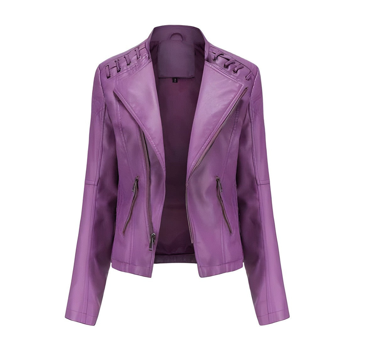 Rhea-Louisa | Women's Tailored Lambskin Leather Trench Coat