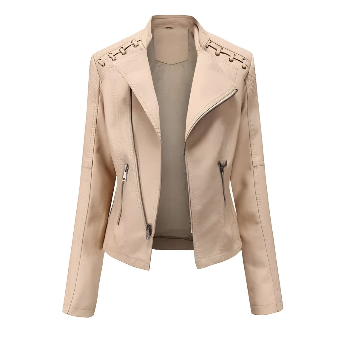 Rhea-Louisa | Women's Tailored Lambskin Leather Trench Coat
