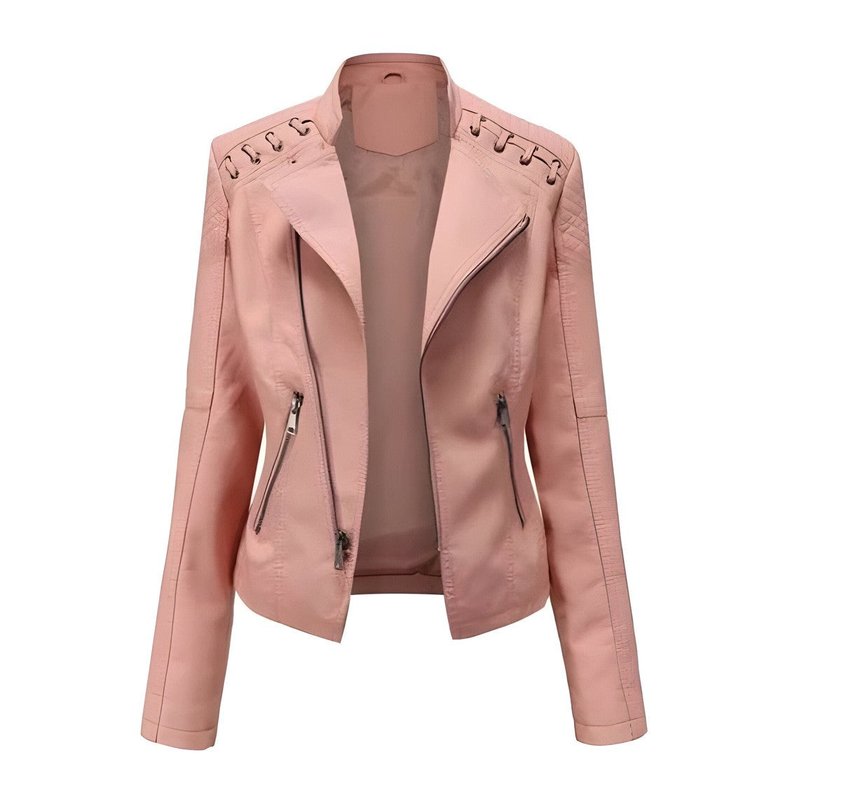 Rhea-Louisa | Women's Tailored Lambskin Leather Trench Coat