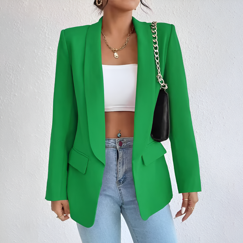 Constance-Blanche | Women's Tailored Notch-Lapel Blazer