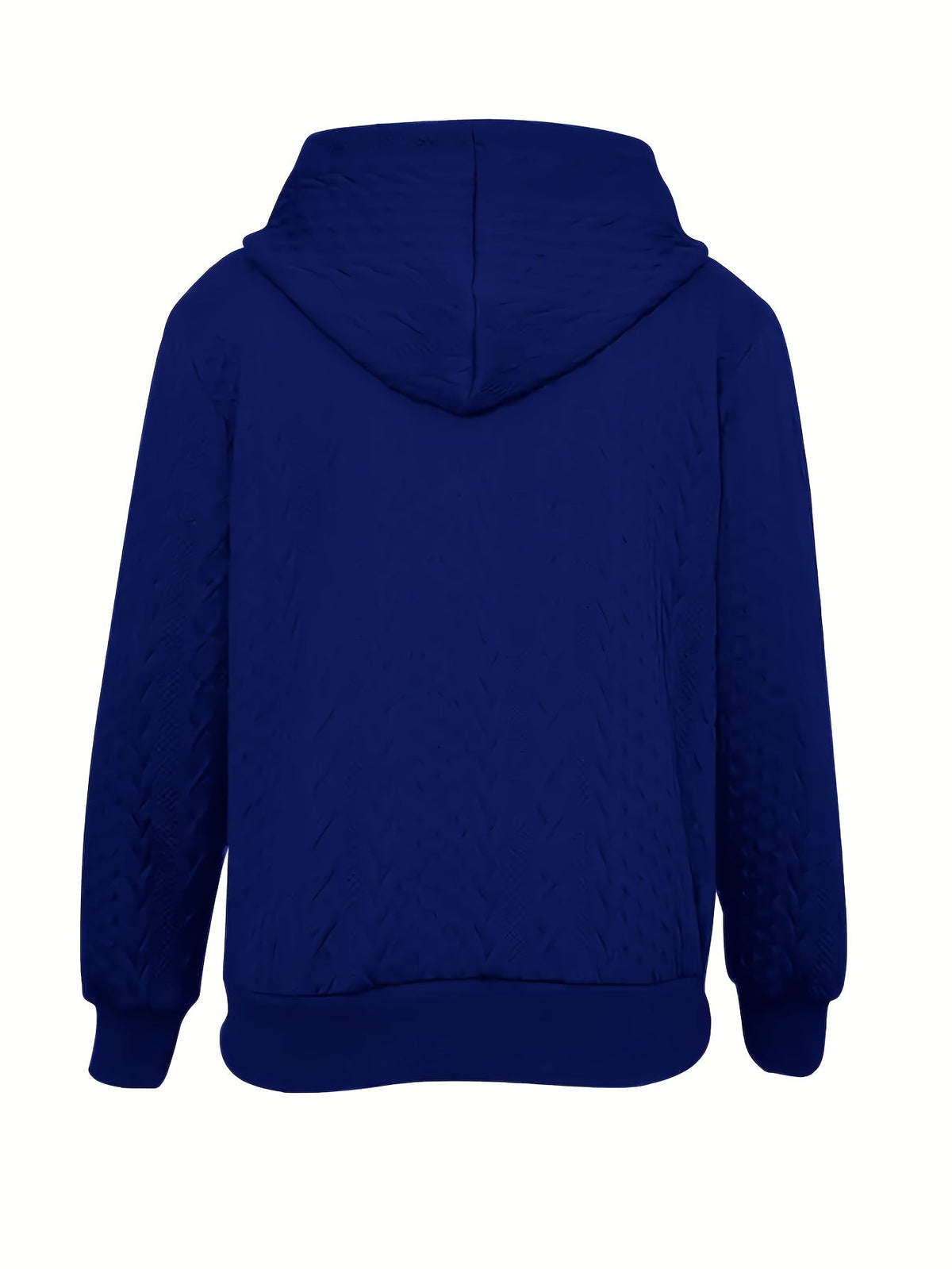 Sybil-Bridget | Women's Textured Zip-Up Hoodie