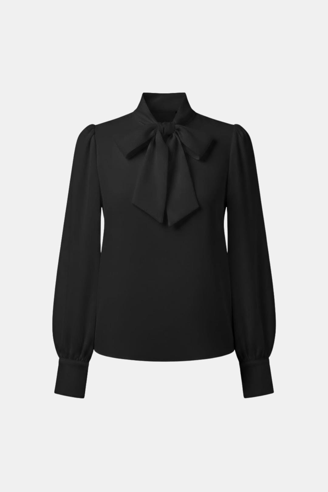 Vera | Women's Tie-Neck Satin-Feel Blouse