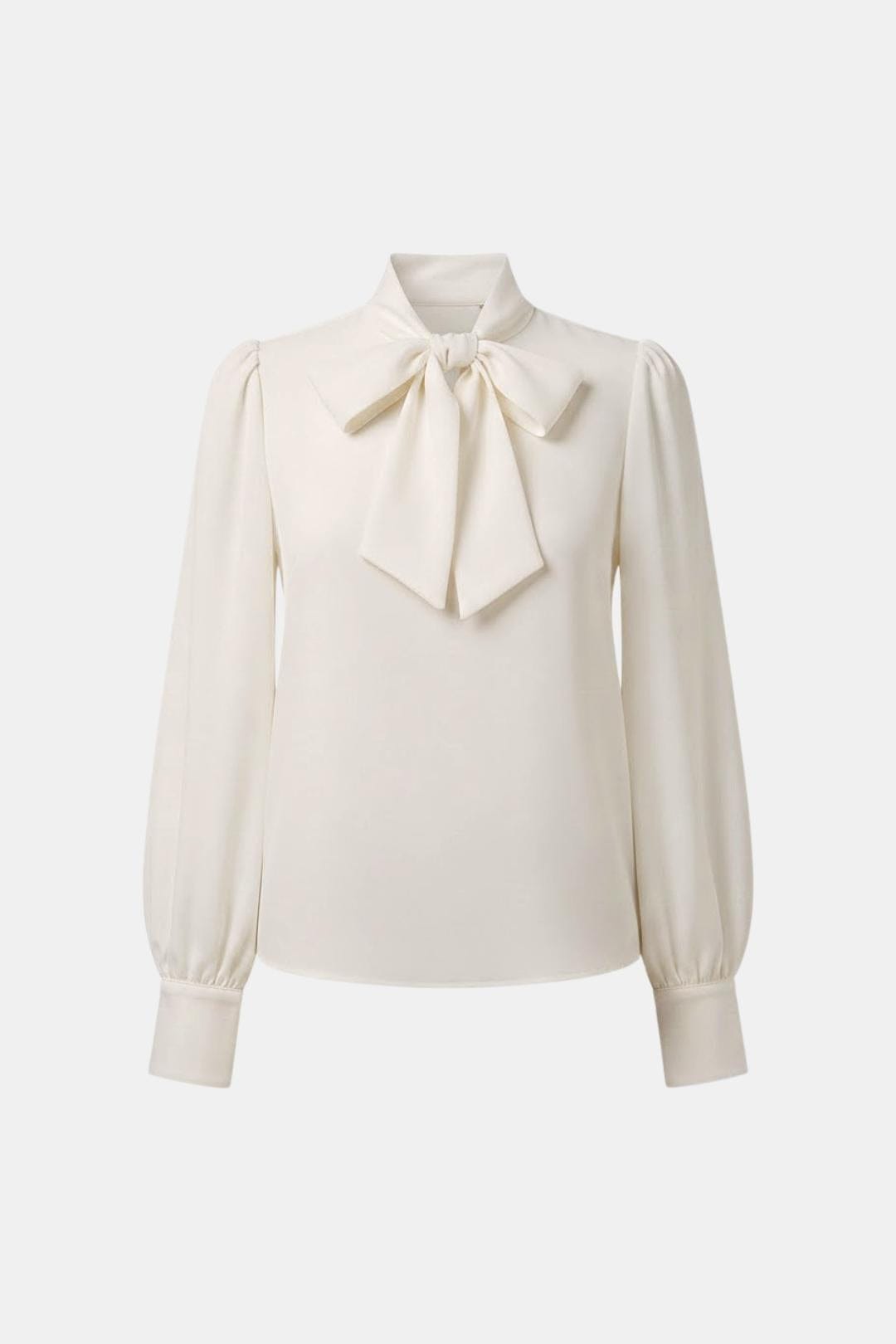 Vera | Women's Tie-Neck Satin-Feel Blouse