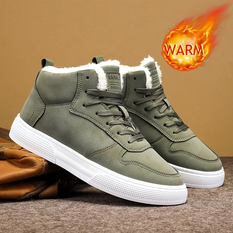 Sybil-Blanche | Women's Warm-Lined High-Top Sneakers
