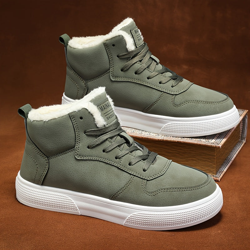Sybil-Blanche | Women's Warm-Lined High-Top Sneakers