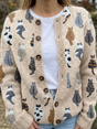 Beige Cardigan