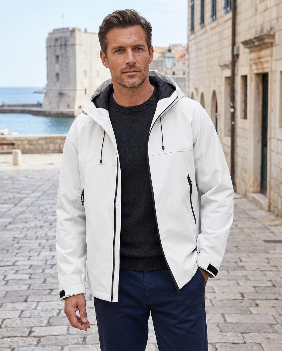 Peter | Men's Waterproof Hooded Windproof Shell Jacket
