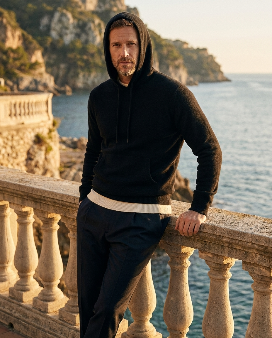 Julian | Men's Essential Relax Fit Hoodie