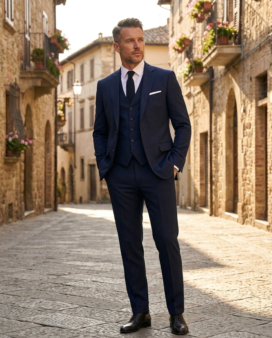 Logan | Men Spring Formal Three Piece Suit
