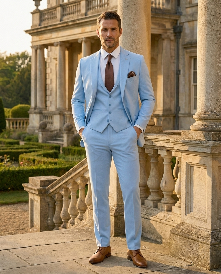 Cameron | Men's Spring Modern Three Piece Suit Set