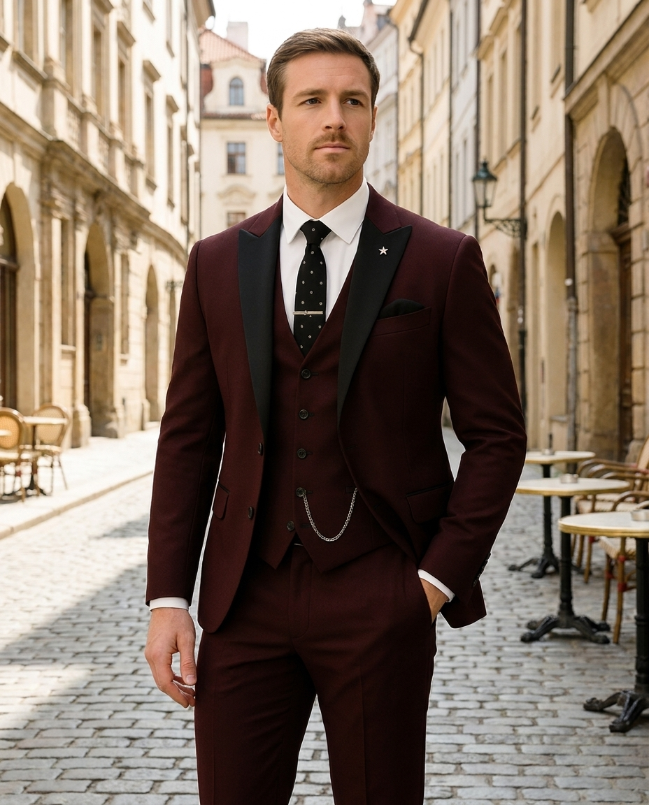 Carl | Men's Spring Formal Three Piece Suit Set