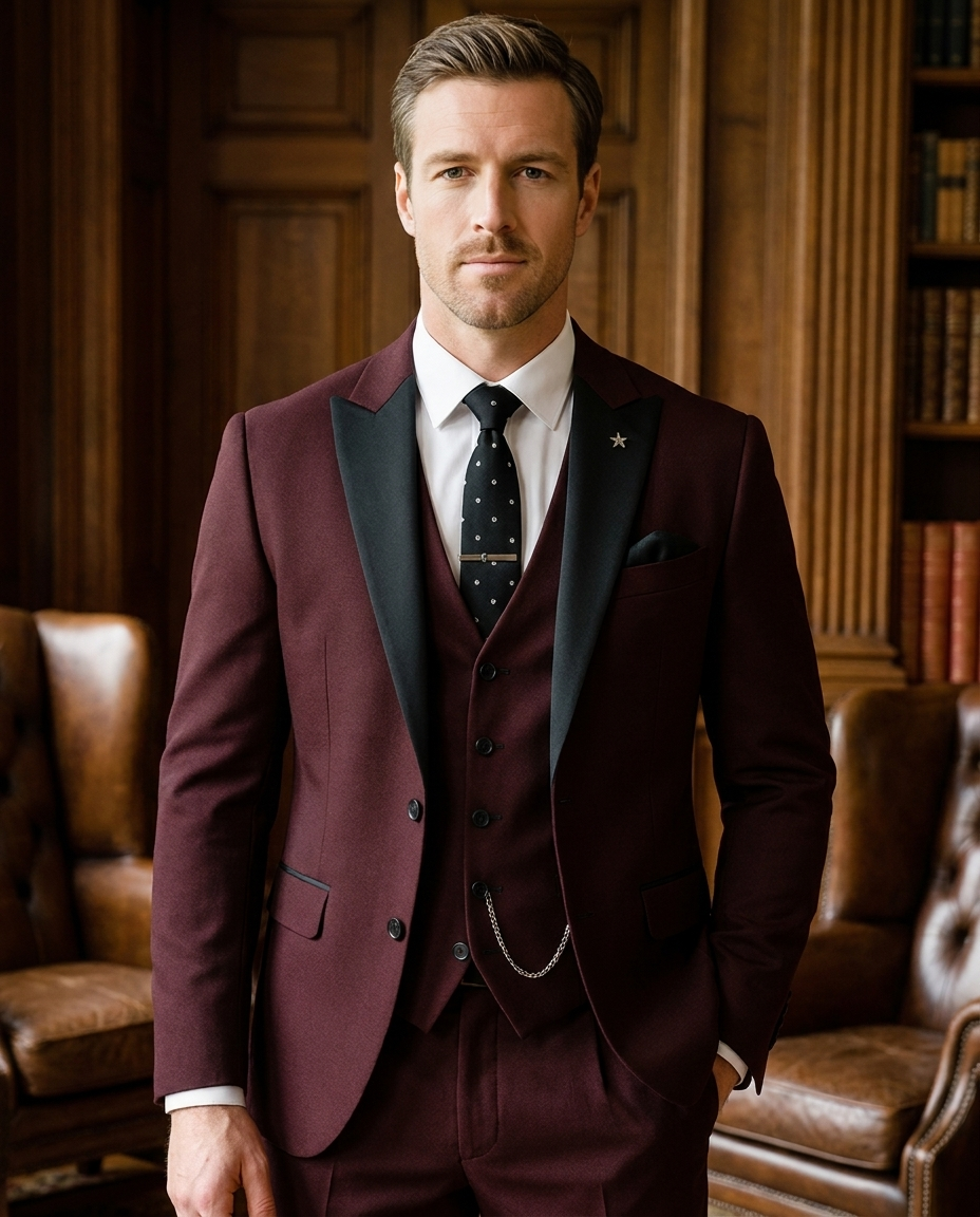 Carl | Men's Spring Formal Three Piece Suit Set