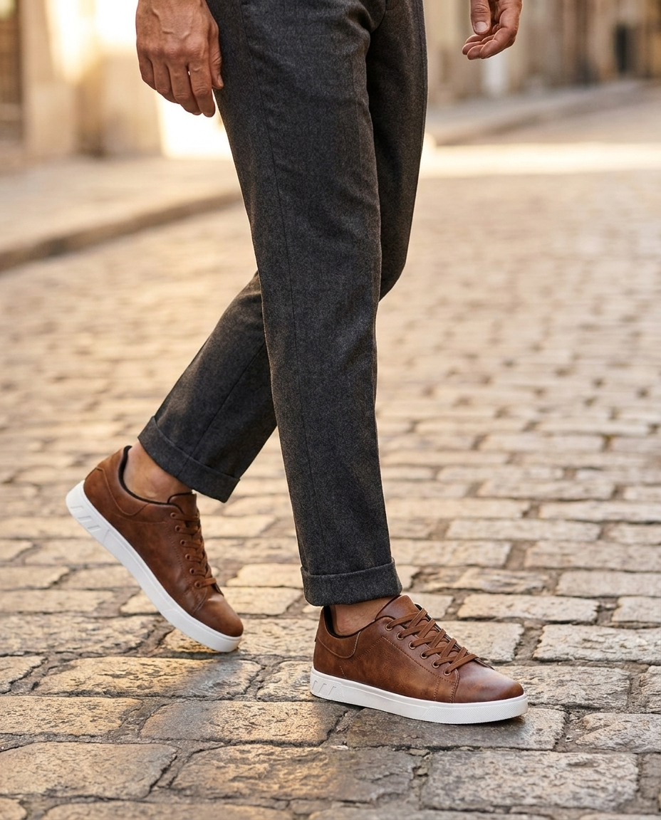 Chris | Men's Casual Lace Up Street Sneakers