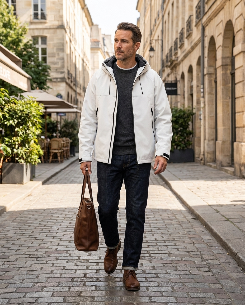 Peter | Men's Waterproof Hooded Windproof Shell Jacket