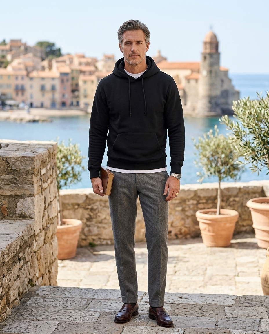 Julian | Men's Essential Relax Fit Hoodie