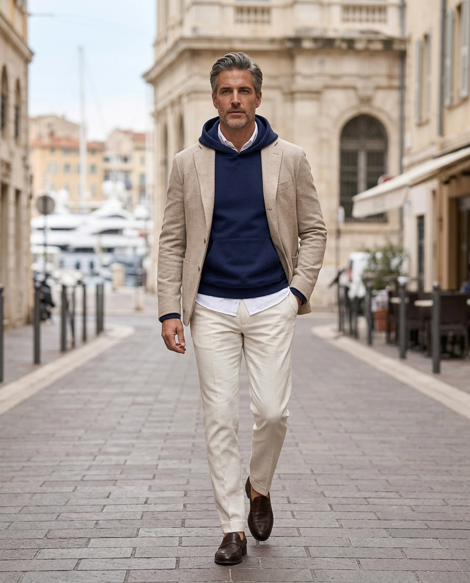 Julian | Men's Essential Relax Fit Hoodie