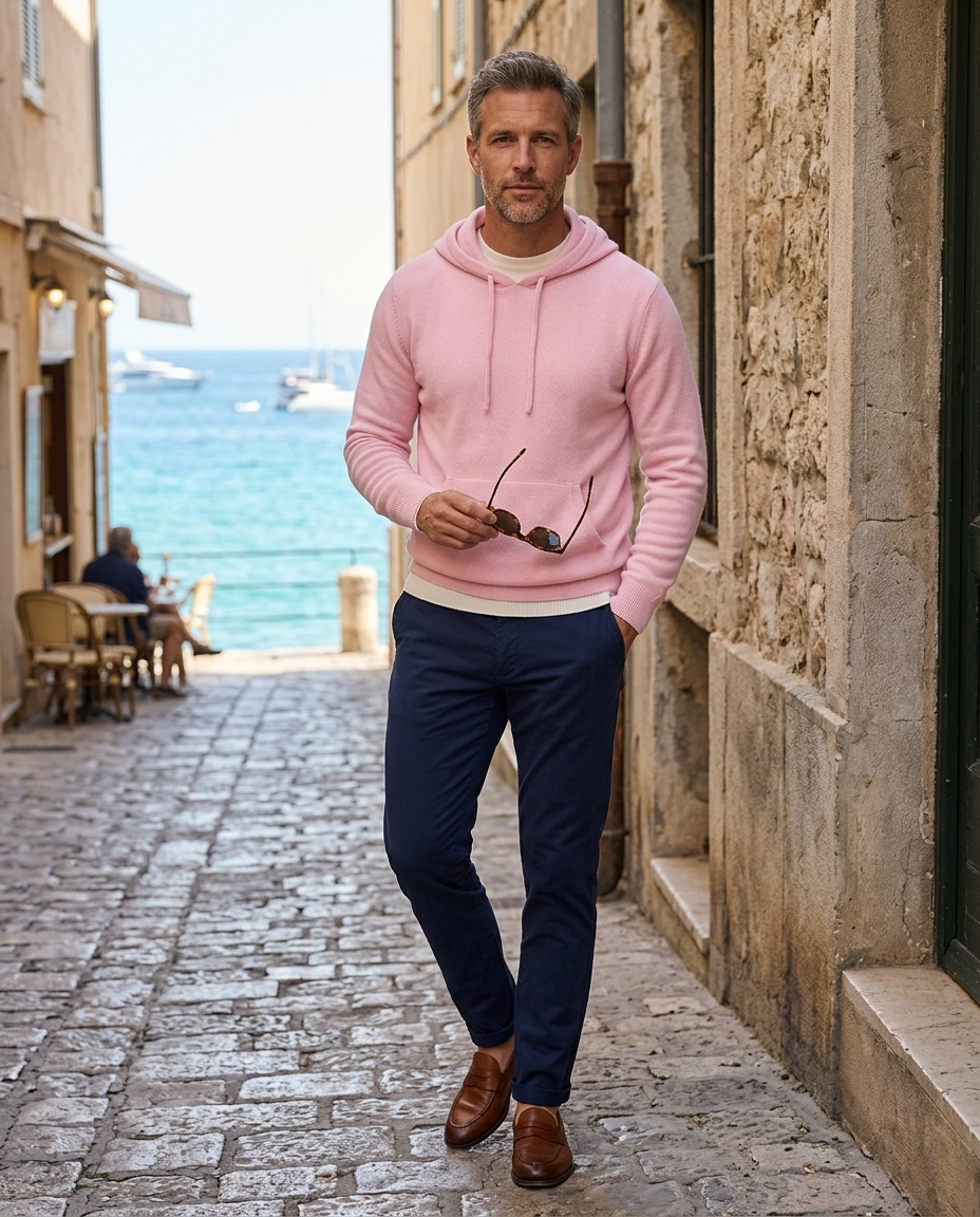 Julian | Men's Essential Relax Fit Hoodie