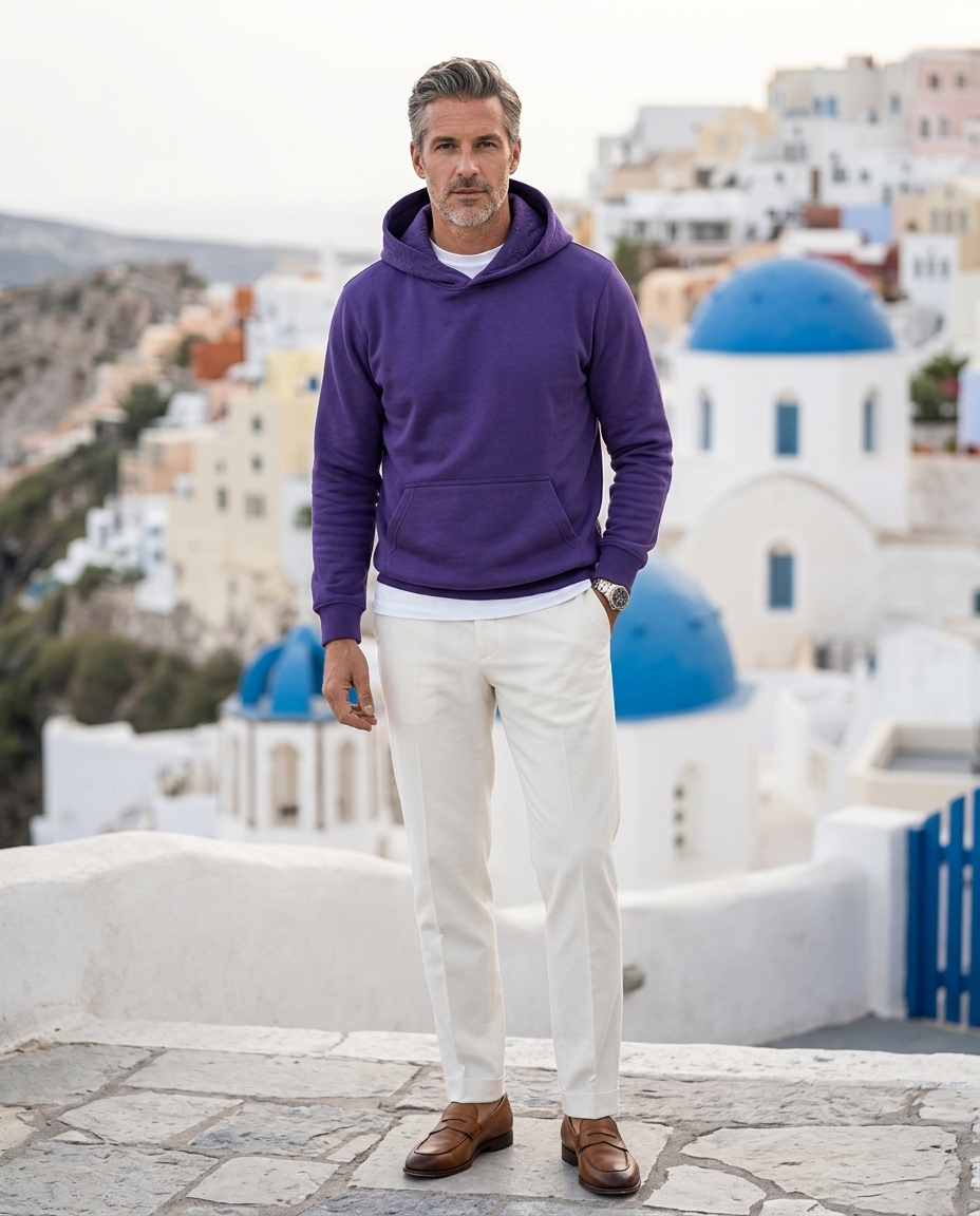 Julian | Men's Essential Relax Fit Hoodie