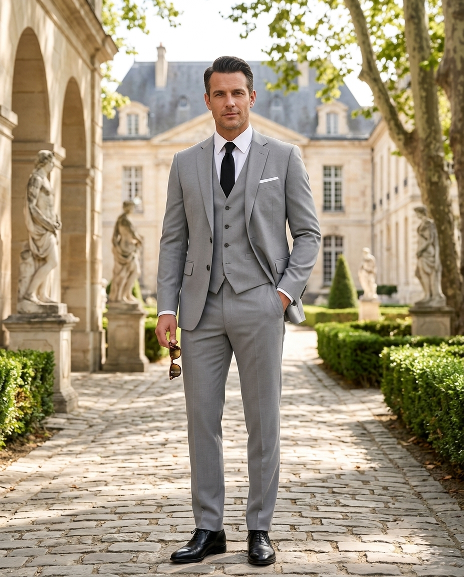 Logan | Men Spring Formal Three Piece Suit