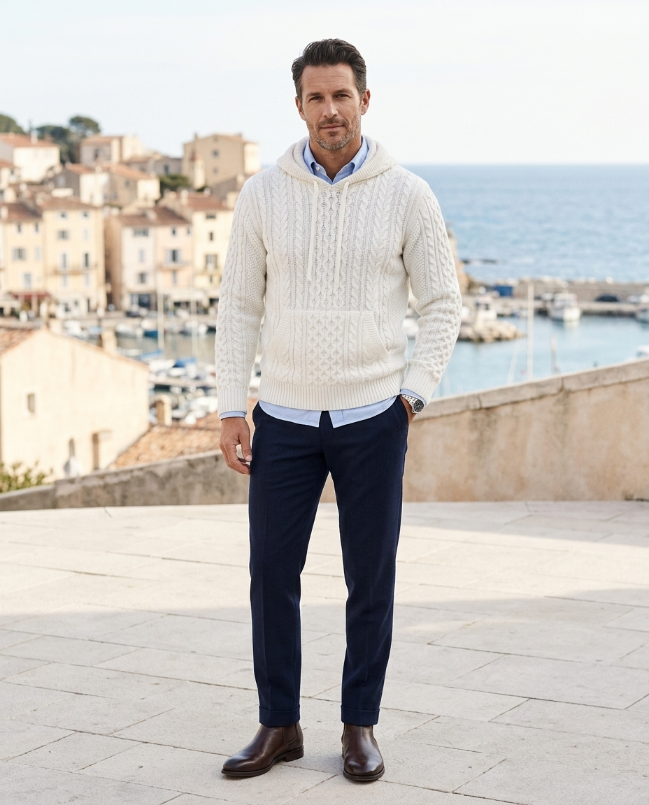 Julian | Men's Essential Relax Fit Hoodie