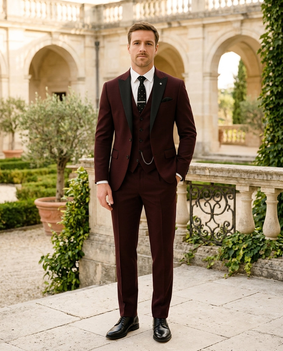 Carl | Men's Spring Formal Three Piece Suit Set