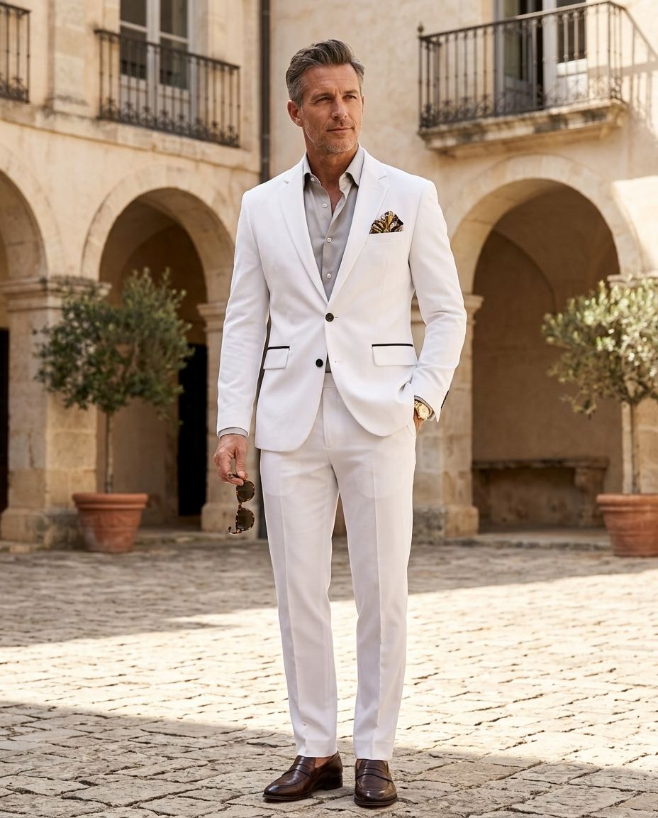 Bradley | Men's Tailored Single Breasted Suit Blazer