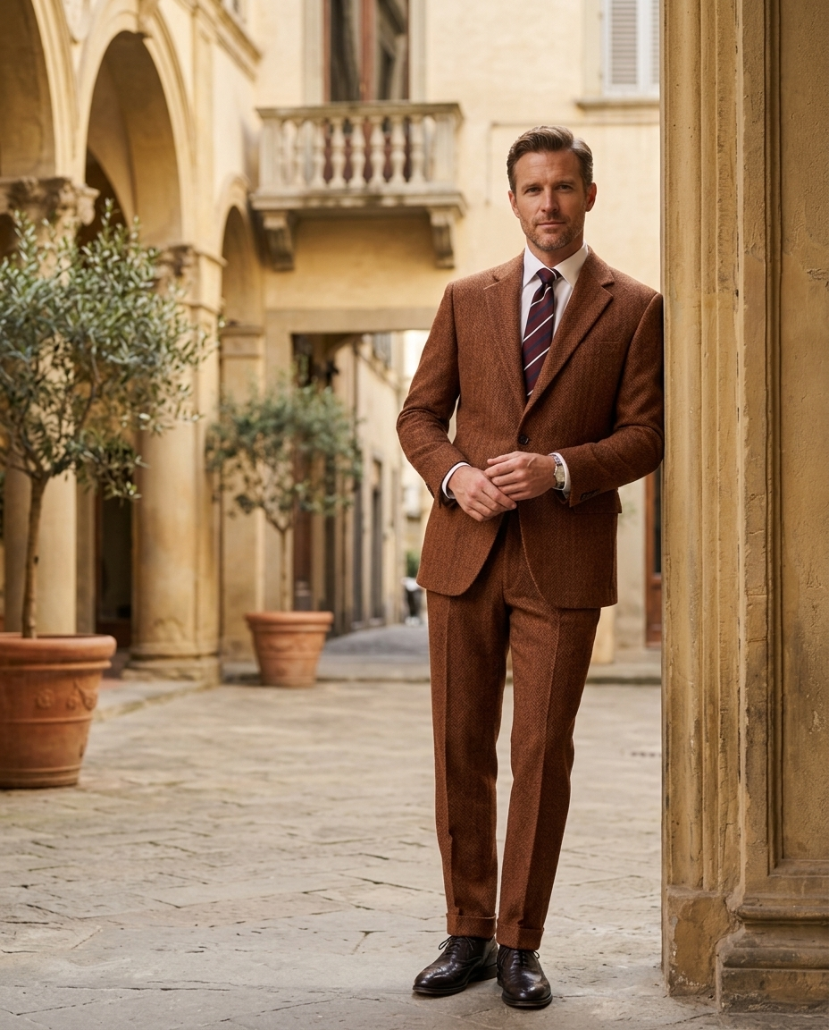 Brandon | Men's Spring Single Breasted Suit Set