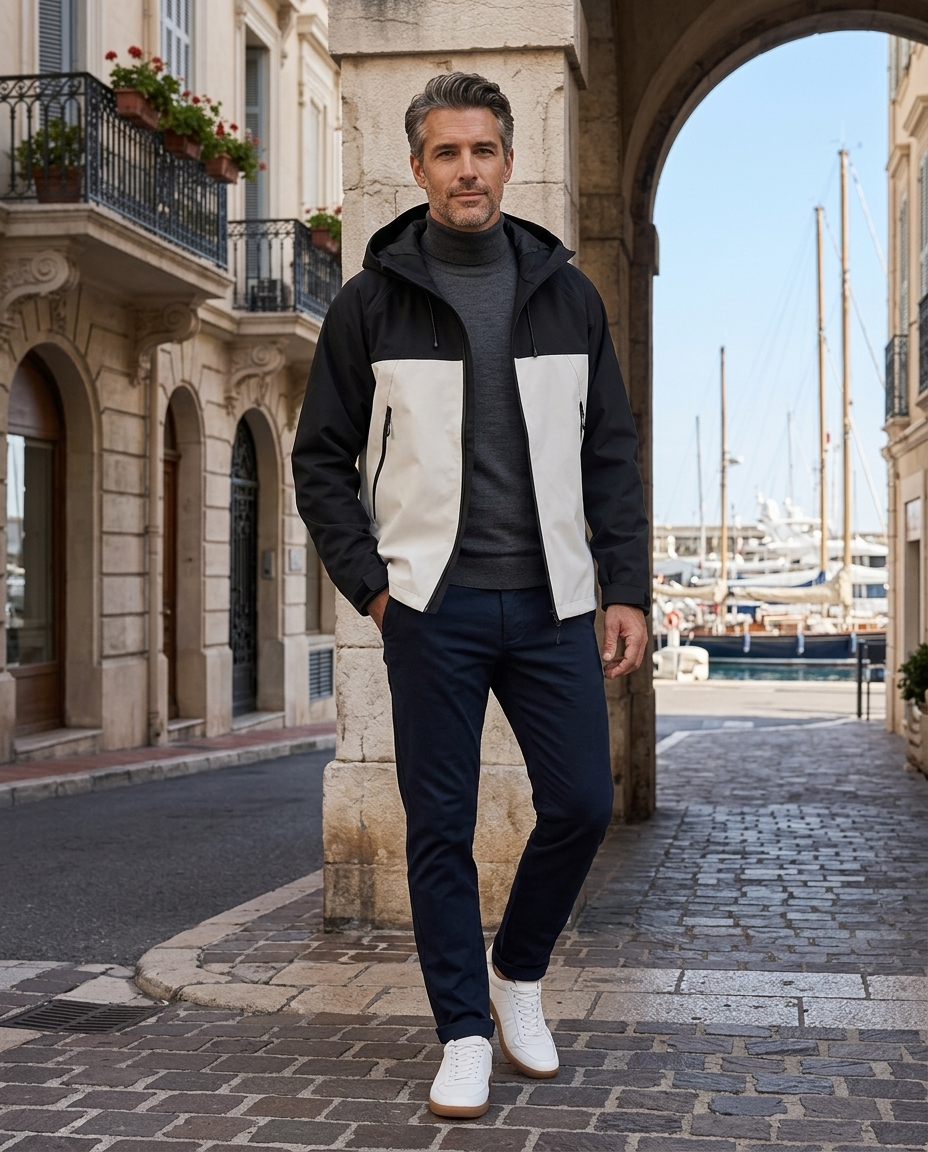 Peter | Men's Waterproof Hooded Windproof Shell Jacket