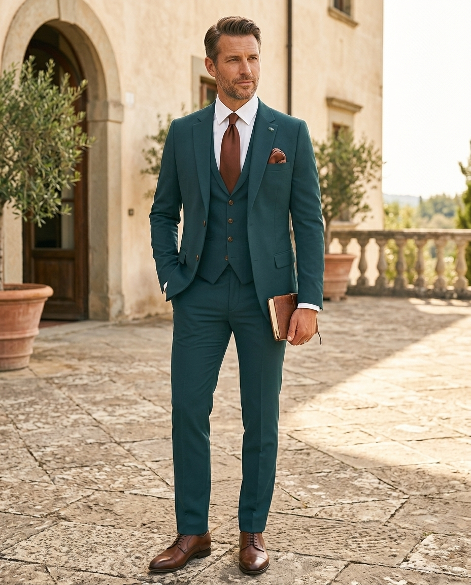 Cameron | Men's Spring Modern Three Piece Suit Set