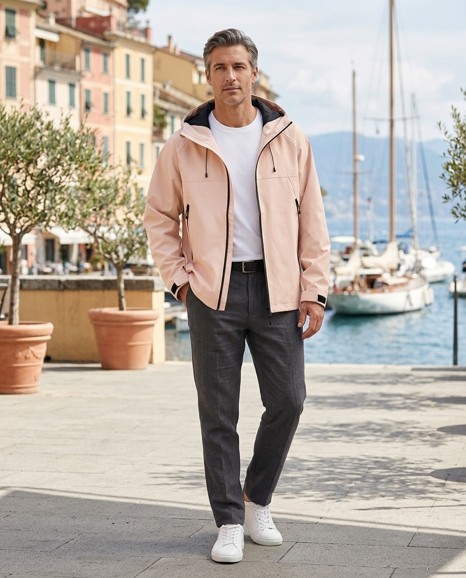 Peter | Men's Waterproof Hooded Windproof Shell Jacket