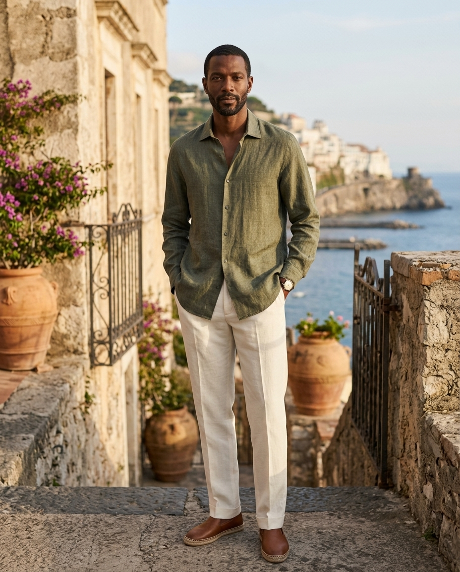Charles | Men Classic Button Down Long Sleeve Shirt