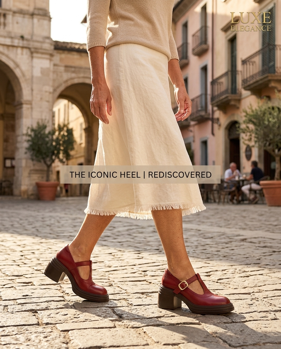 Cordelia | Women's Chunky Block Heel Mary Jane Pumps
