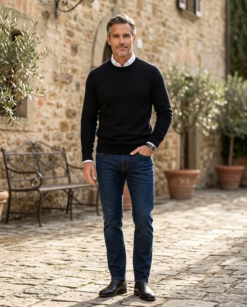 Norbert | Men's Crew Neck Knitted Jumper