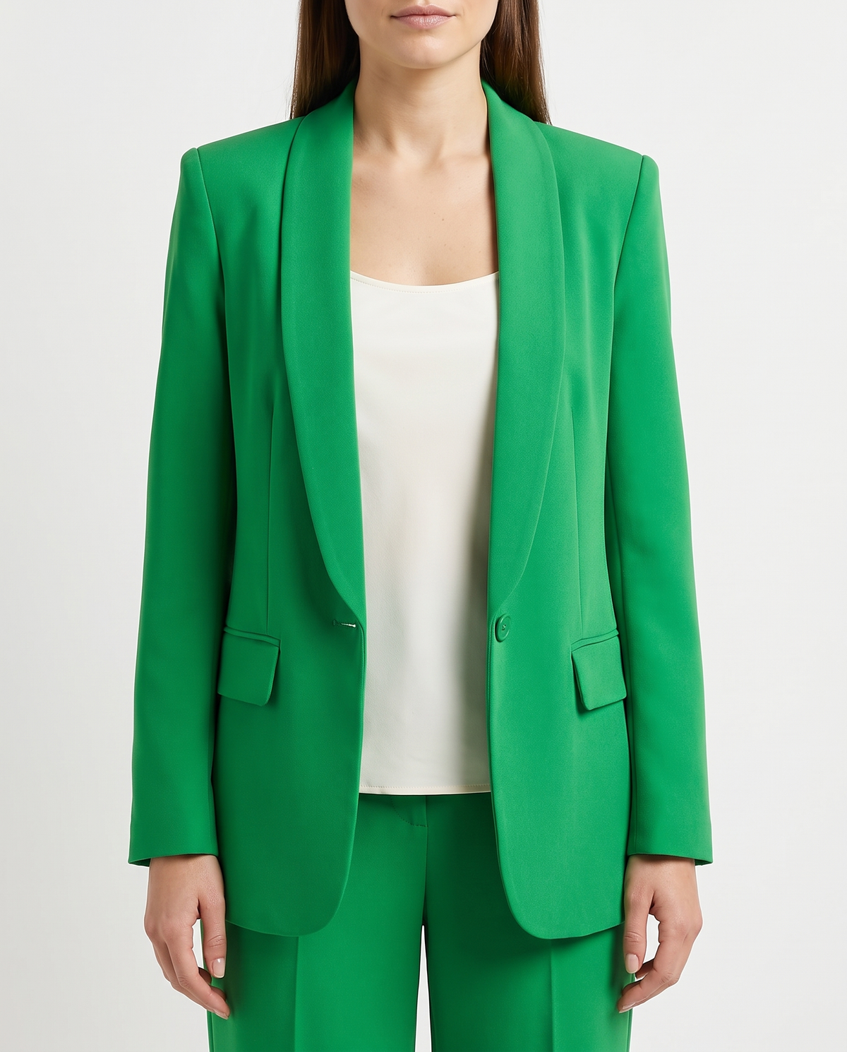 Constance-Blanche Women's Tailored Notch-Lapel Blazer hero