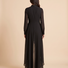 Juliette | Women's Chiffon Overlay Tunic and Wide-Leg Trouser Set