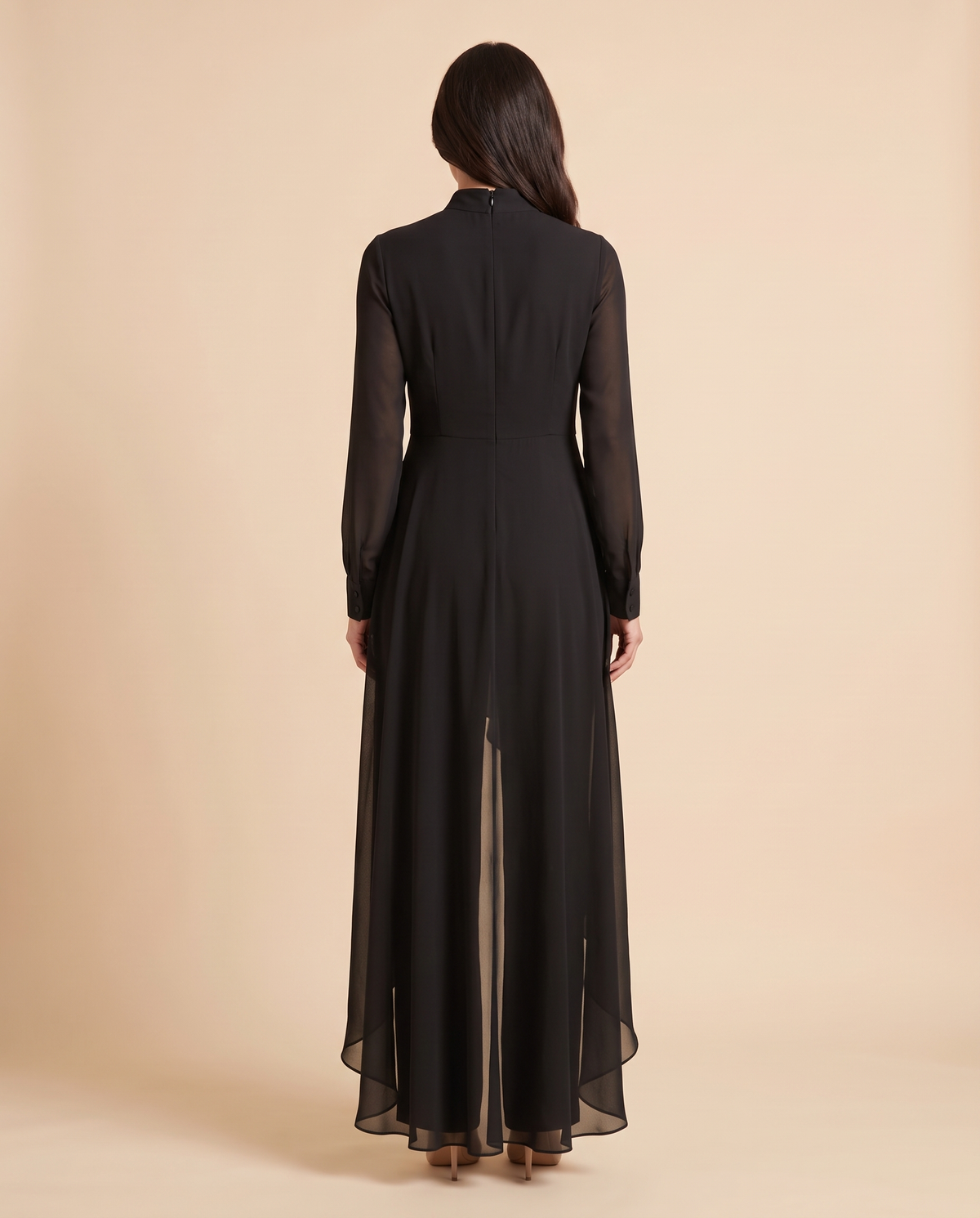 Juliette | Women's Chiffon Overlay Tunic and Wide-Leg Trouser Set