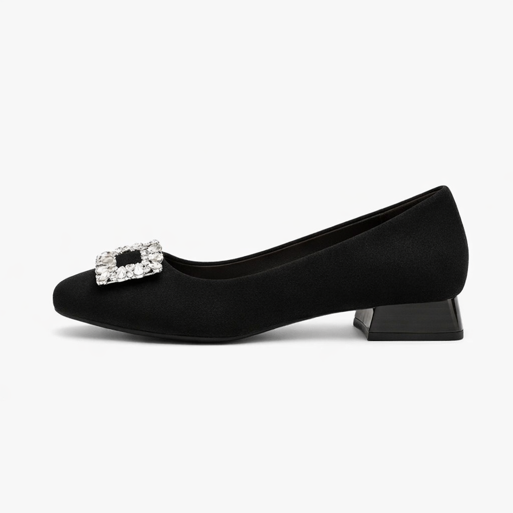 Julianyssa | Women's Cushioned Block Heel Pumps