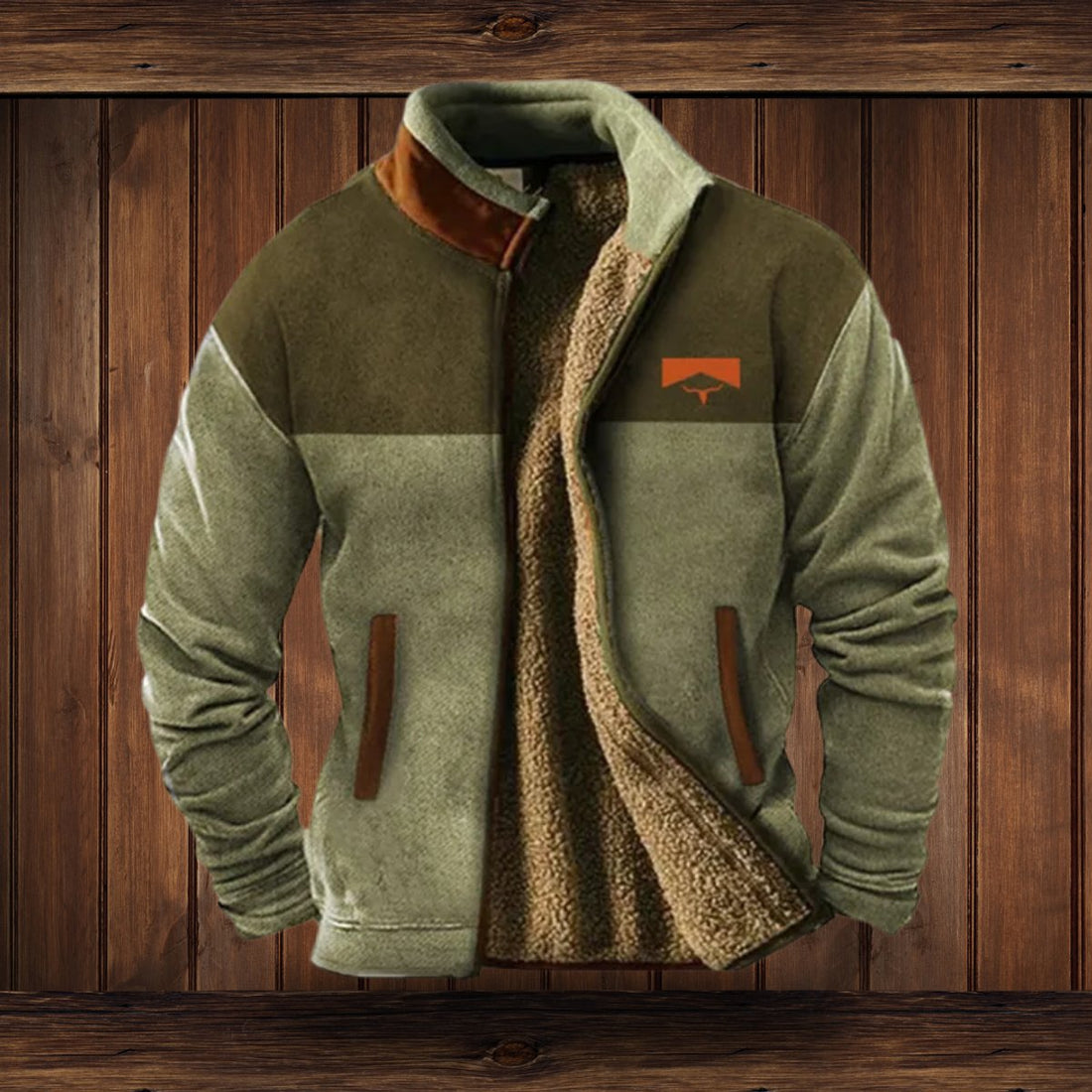 Sierra | Women's Sherpa-Lined Aztec Print Zip-Up Fleece Jacket