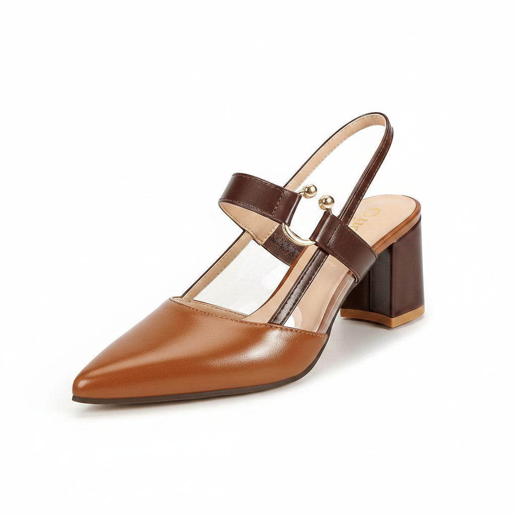 Sandrine | Women's Block Heel Strappy Sandals