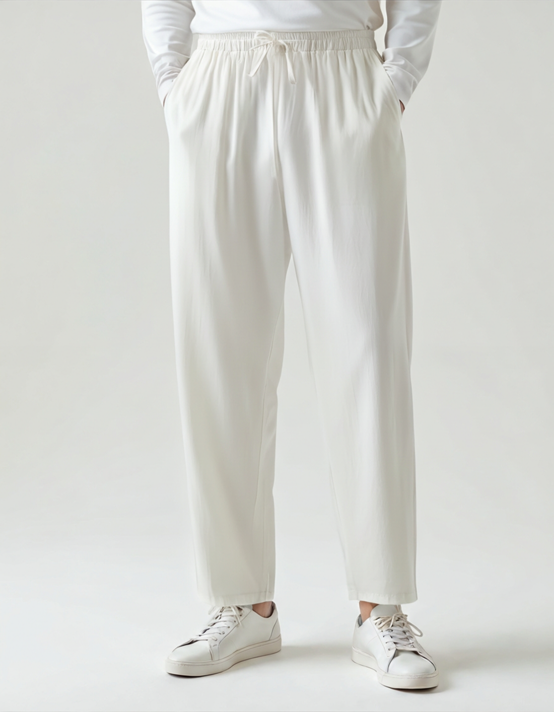 Laurence | Relaxed Wide-Leg Linen Trousers