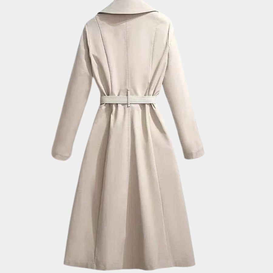 Mia | Women's Belted Midi Trench Coat