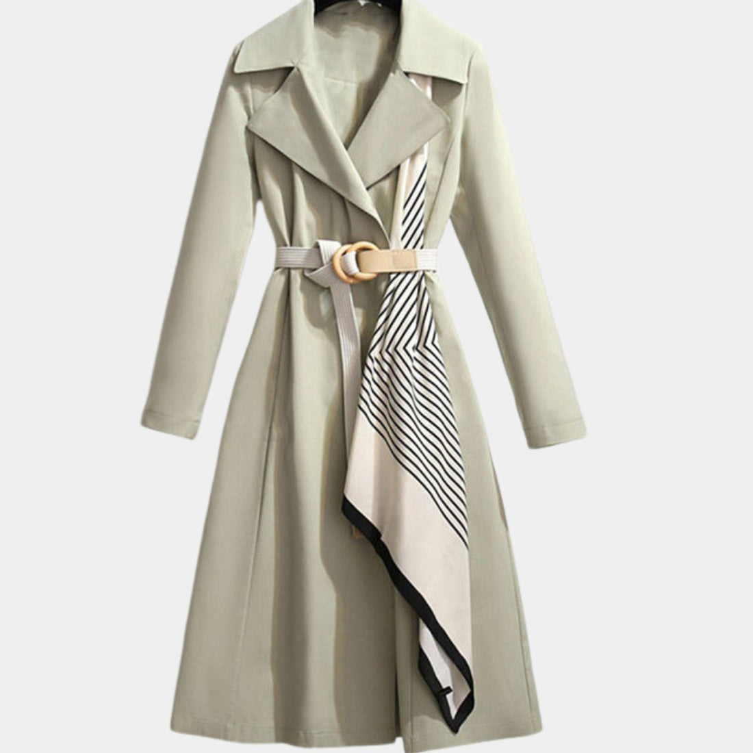 Mia | Women's Belted Midi Trench Coat