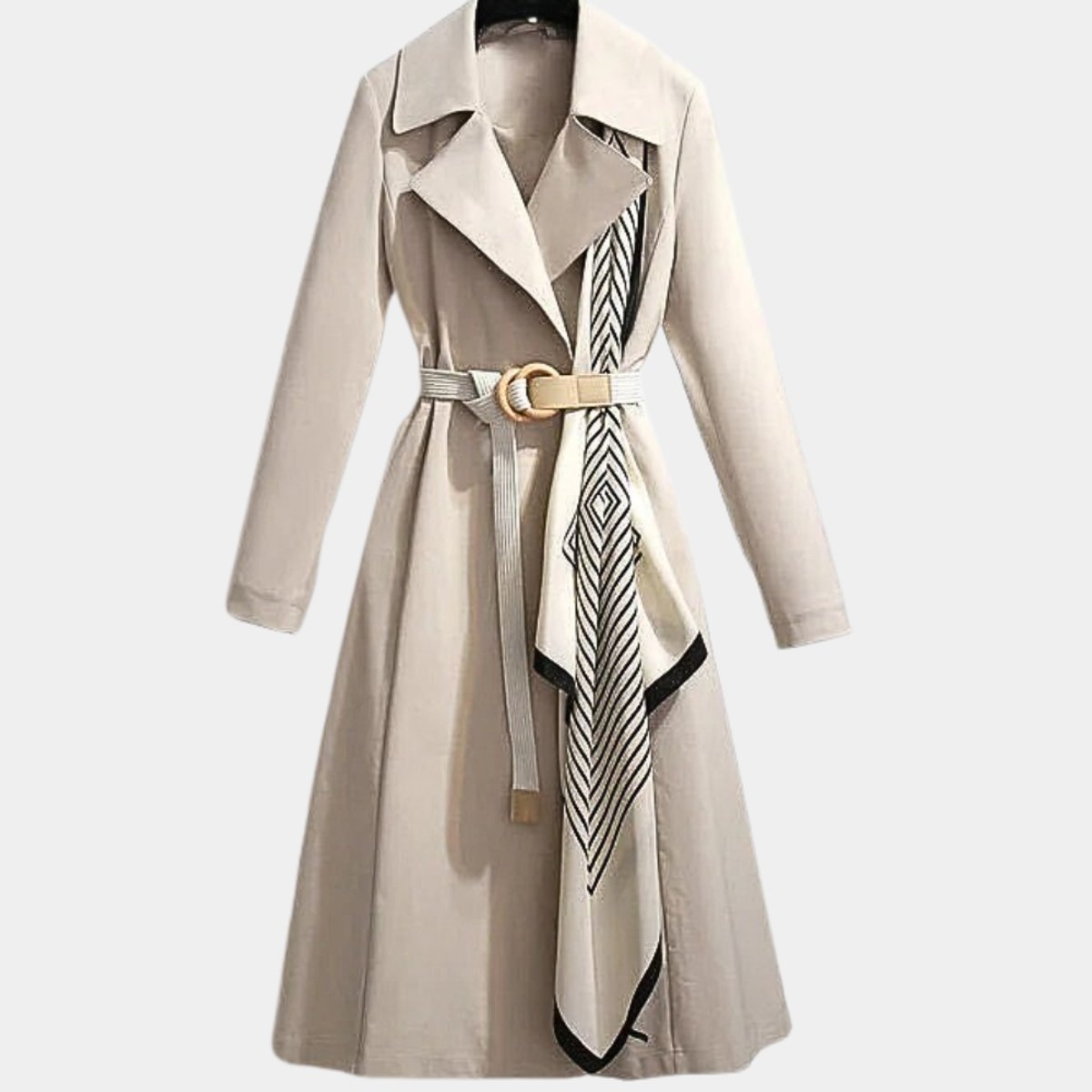 Mia | Women's Belted Midi Trench Coat
