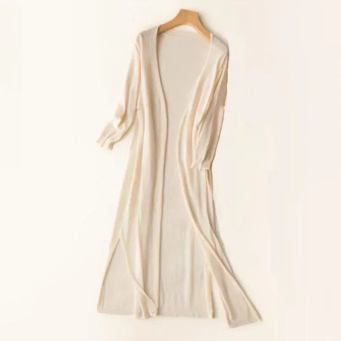 Sophie | Women's Lightweight Long Open-Front Knit Cardigan